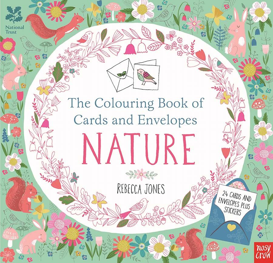 The Colouring Book of Cards and Envelopes – Nature