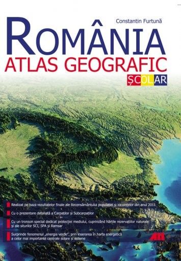 Romania. Atlas geografic scolar