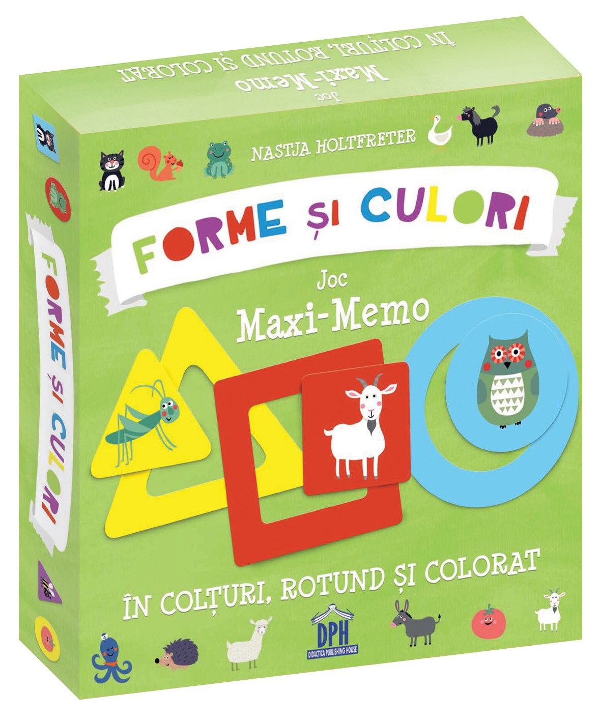 Forme si culori. Joc Maxi-Memo